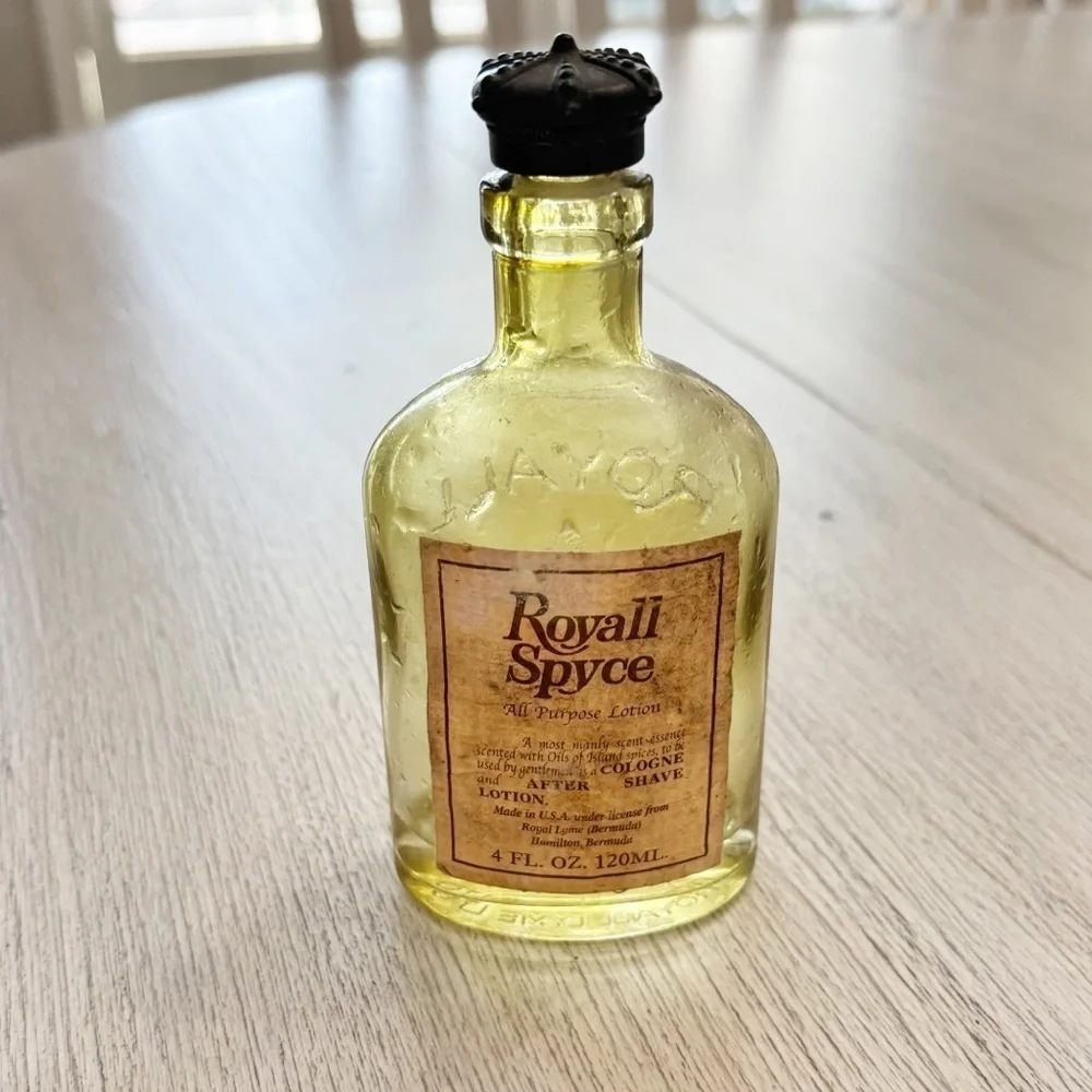 Vintage ROYALL SPYCE by Royall Fragrances Bottle Small Amount Of Product USA